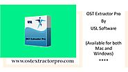 Quickly Recover OST files using the trial version of OST Extractor Pro.