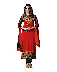 Fabrics Used In Indian salwar kameez suit material: