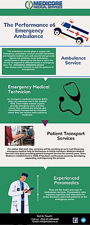Things You Should Know About Ambulance Service