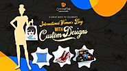 8 Great Ways to Celebrate International Women’s Day with Custom Design - Embroidery Digitizing, Vector Art Conversion...