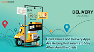 How Online Food Delivery Apps Are Helping Restaurants to Stay Afloat Amid the Crisis