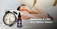 Can CBD and Melatonin Help You To Get Sleep? | John's CBD