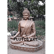 Fiberglass Buddha statue