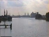 In Bruges Belgium ,as seen from the Bruges Ship Canal 1998