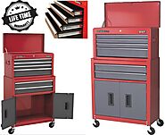 Shop Now! Sealey Red American Pro 6 Drawer Tool Storage Roller Cab Box/Chest Ball Bearing