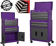 NEW Sealey Purple American Pro 6 Drawer Tool Storage Roller Cab Box/Chest