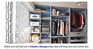 steps to organizing your closet space for home