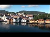 BERGEN TOUR. SPECTACULAR VIEW OF BERGEN. NORWAY. NORGE, NORUEGA HD