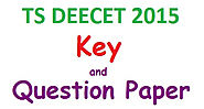 TS DEECET 2015 Key, Question Paper Download