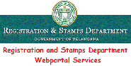 Registration and Stamps Department Webportal Services at Registration.Telangana.Gov.In