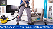 Save Money on Effective Commercial Carpet Cleaning