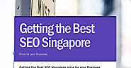 Getting the Best SEO Singapore | Smore Newsletters