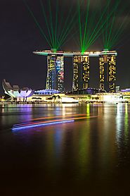 The Light Show at Marina Bay Sands