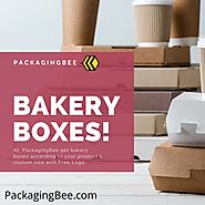 Custom Printed Bakery Packaging boxes