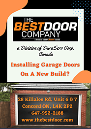 Are you looking for a Garage Door Installation Company?