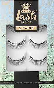 Basics 5 Pair Pack Vegan Lashes #Skye – Primalash