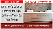 An Insider’s Guide on Choosing the Right Bathroom Vanity for Your Ensuite
