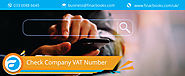 VAT Number: Check for EU & UK Companies VAT Number | FinacBooks UK