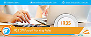 IR35 Off Payroll Working Rules: Review Launched | FinacBooks UK