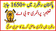 Pakistan Rangers 1650+ Jobs 2020 | Apply In Ranger Jobs | Sub Inspector, Clerk, Sipahi And Many More