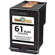 HouseOfToners Remanufactured Replacement for HP 61 (CH561WN) Black Ink Cartridge