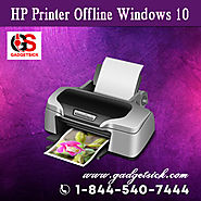 Hp printer offline Windows 10