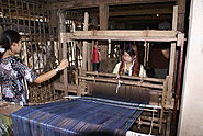 Chau Giang Cham Brocade Weaving-Making Village