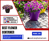 Custom Container Flower Design Services