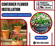 Expert Container Flower Design Services