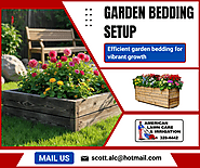 Garden Bedding Installation Solution