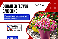 Container Flower Design Services