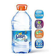 20 Litres – 4 x 5lt Saka Water bottles