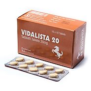 Buy Vidalista 20 Pills/Tablets from India with Free Shipping