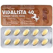 Buy Vidalista 40 Pills/Tablets from India with Free Shipping