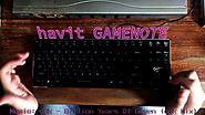MechaKeys - havit GAMENOTE Low-Profile Keyboard (HV-KB390L)