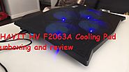 HAVIT HV F2063A Cooling Pad unboxing and review 4K