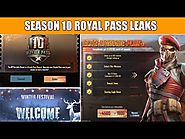 Season 10 Royale Pass PUBG Mobile - Gamers Mania