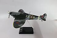 Spitfire Custom Airplane Model | Wooden Plane Model | ModelWorks Direct