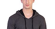 Buy Katso Mens Cotton Hooded T-Shirt at Amazon .in - T Shirt Online