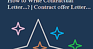 How to Write Contractual Letter...? | Contract Offer Letter - QS Practice