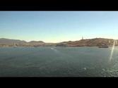 Departure from Coquimbo Chile from port side 1080p60fps Timelapse