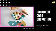 Ice Cream Cone Packaging | We offer the sturdiest cardstock … | Flickr
