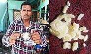పాలల్లో ప్లాస్టిక్...స్థానికుల ఆందోళన | man complained about milk changes plastic after boiled in nizamabad