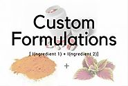 Custom Supplements | Private Label Formulas, Powders, & Cremes