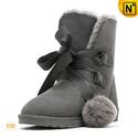 Shearling Lined Ankle Boots for Women CW314408