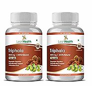 LeanHealth Triphala Extract 800 mg 60 capsules (Pack of 2)