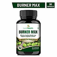 LeanHealth Burner Max (Garcinia Cambogia Extract 95% HCA) 90 Capsules