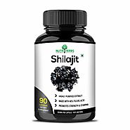 Nutriherbs Shilajeet Extracts 800 mg 90 Capsules, Shilajit (Pack of 1)