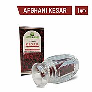 Nutriherbs Afghani Kesar - 1gm (Premium A++ Grade Saffron Threads, Highest Quality Saffron)