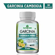 Nutriherbs Garcinia Cambogia Capsules (70% HCA) 60 Capsules (Pack of 1)